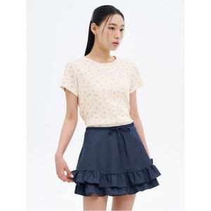 포인텔 그래픽 반소매 티셔츠 아이보리 (355442LY50)