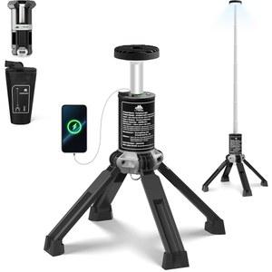 MTRVR 망원 캠핑 라이트, 20000mAh 배터리 충전식 랜턴, 3가지 모드의 휴대용 비상용 캠핑, 하이킹(가방 포함)