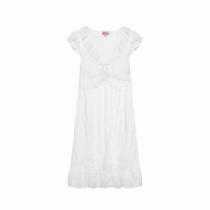 에블린 퓨어 프릴 반팔 파자마 원피스 WHITE EBPPF2415C 82