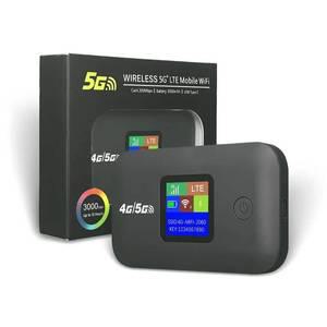 휴대용라우터 유심공유기 이동식와이파이 휴대용 무선 3000mAh 라우터 A84G 공장 재고 컬러 스크린 MIFI 모