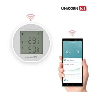유니콘IOT 스마트홈 온도 습도 무선 감지센서원격제어플러그 와이파이 사물인터넷 스마트 센서계