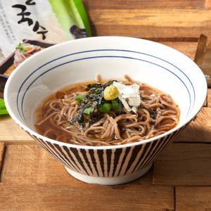 생메밀국수 간장메밀소바 2세트(생메밀2kg+메밀장12봉)
