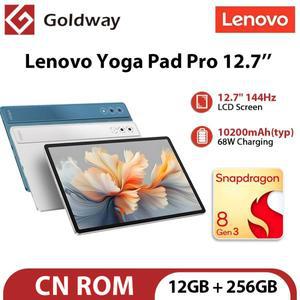 레노버 요가 패드 프로 12.7 탭 12GB 256GB 스냅드래곤 8 3세대 12.7인치 144Hz LCD 화면 10200mAh 배터리