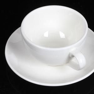 [무지 모카 커피잔/커피받침]도자기 찻잔 잔 부부찻잔 에스프레소 카푸치노 머그컵 머그 잔받침