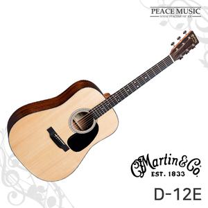 마틴기타 D-12E 올솔리드 MARTIN D12E MX-T 픽업장착 통기타