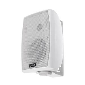 BD997 Coms 실외용 패시브 북쉘프 매장 싱글 스피커 20W White 1/4형 트위터 4형 우퍼 각도조절 브라켓