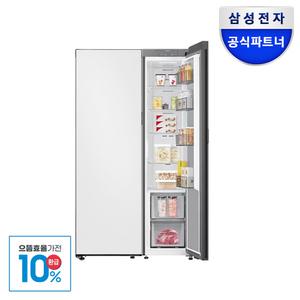 [으뜸효율]삼성전자 비스포크 2도어 세트 냉장고 RR40C7905AP+RZ24C59G0AP 오토오픈도어