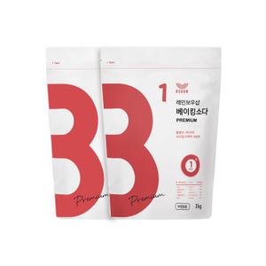 레인보우샵 베이킹소다 프리미엄 3kg 2개입 총6kg 대용량
