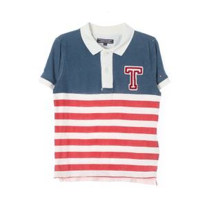 TOMMY HILFIGER 타미힐피거 스트라이프 폴로셔츠 KIDS_110