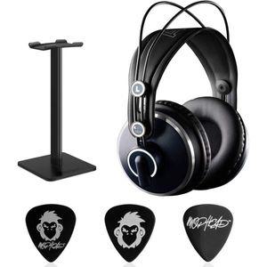 AKG K271 MK2 프로페셔널 오버이어 폐쇄형 스튜디오 헤드폰 오디오메이트 스탠드 미디엄 기타 픽스