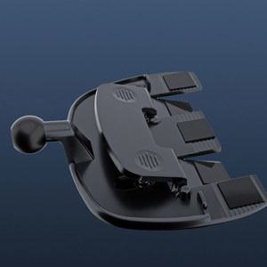 범용 차량용 CD 슬롯 태블릿 스탠드, 아이폰용 자동차 전화 거치대 마운트, 17mm 볼 액세서리