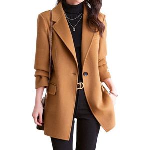 [오노마] ONM 여성 원버튼 하프 힙커버 뒷절개 코드 카멜  27757958)