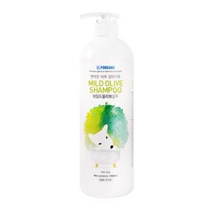포켄스 샴푸 마일드올리브 1.000ml/푸들 대용량 샴푸 삼프 샴프 목욕 용품 린스 애견 말티즈