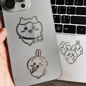 치이카와 입체 금속 스티커  만화 일본 고가 휴대 휴대폰 컴퓨터 장식