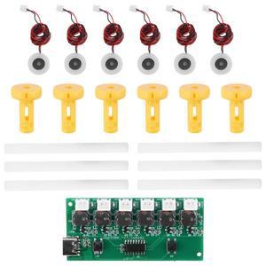 DC 5V 6 스프레이 가습기 모듈 C타입 USB 미니 DIY 키트 미스트 메이커  드라이버 회로 기판 초음파 무화기