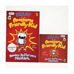 영문 영어 유아도서 Diary of an Awesome Friendly Kid #01 : Rowley Jefferson’s Journa PaperbackCD 세