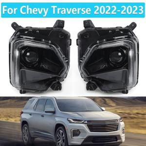 쉐보레 트래버스 2022-2023용 자동차 LED 헤드라이트 안개등 DRL 프로젝터 헤드램프 포함) 85596375