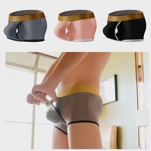 스타맨라인 남자분리형팬티 2룸 분리형 실크남자드로즈사각팬티