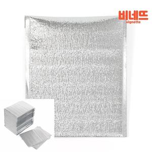접착식 은박포장지 보냉백 보냉봉투 50P 25X30 은박지 포장봉투 포장지