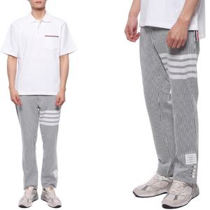 [롯데백화점]톰브라운 23SS 남성 시어서커 스트라이프 팬츠 (MJQ165A J0063 055 23S)