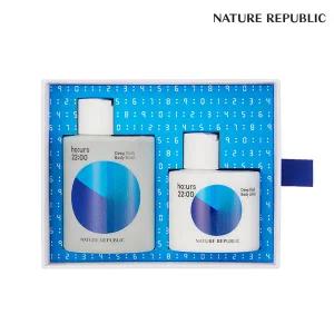 [네이처리퍼블릭] 아워스 딥다크 바디케어 세트 (로션200ml+워시300ml) /유효기간 2026-03까지 