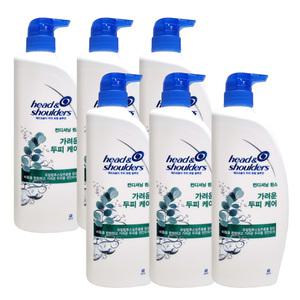 헤드앤숄더 가려운 두피케어 두피 트리트먼트 850ml X 6개