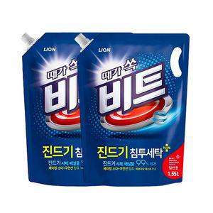 비트 액체세제 1.6kg+1.6kg 일반용 세탁세제