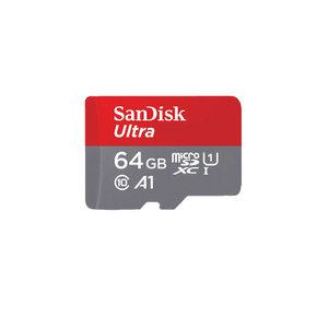 샌디스크 microSDXC Class10 ULTRA SQUAB 64GB 마이크로SD카드 메모리카드 블랙박스 홈카메라 액션캠 휴대폰 무료 口
