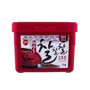 (무)(면세)진미 태양초찰고추장 3kg