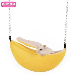 [RG33138R]햄스터용품 CARNO 햄스터 바나나 해먹 소 RJ232
