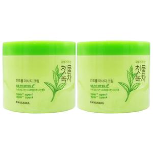 과일나라 첫물녹차 컨트롤 마사지크림 300g x2개 