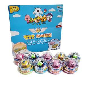 [RGNM66P7]뽀로로히어로즈캡슐슈팅카 9pcs 장난감 완구