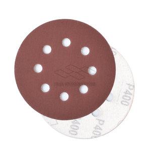 원형사포 125mm 8홀 2000방 1개 샌딩기 그라인더 사포