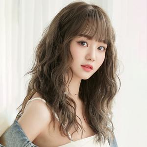 키라비 가발 여성 통가발 긴머리 웨이브 중단발 54cm KPE-8262