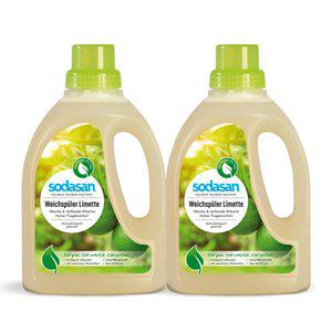 섬유유연제 라임향 750ml 2개 소다산