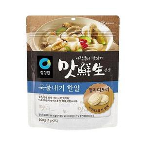 청정원 맛선생 멸치디포리 국물내기한알 100g 1개