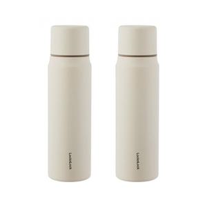 리틀럽 마망 분유 보온병 505ML 베이지, 2개