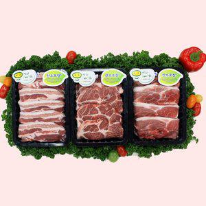 [강원더몰][강원산돈]선물세트5호 삼겹살600g+목심600g+앞다리살600g(총1.8kg)