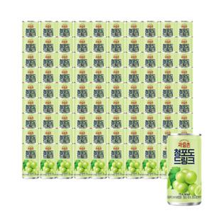 과일촌 청포도 드링크 175ml 캔 30 x 3박스