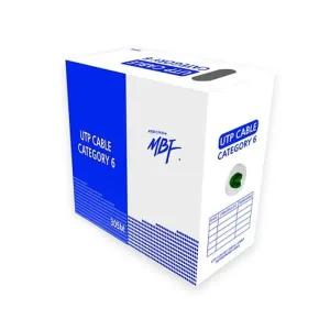 CAT.6 UTP 단선 기가비트 랜선 박스 305M 그린 MBF-C6-305GR [H@lu]