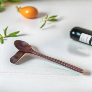 대추나무 옻칠 숟가락 수저 스푼 천연 자연옻칠 덮밥스푼 옷칠 숫가락 23.3cm (2개)