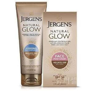 [기타]Jergens 내추럴 글로우 퍼밍 선리스 셀프 태너 바디 슬리밍 태닝 로션