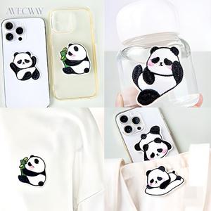 AVW AVW 귀요미 팬더 패치 노트북꾸미기 열스티커 DIY