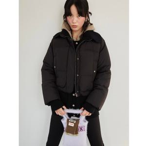 [롯데백화점]쥬크 니트 카라넥 구스다운 숏패딩(Z244PSG810)