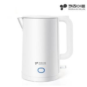 키친아트 스텐 1.7L 보온 무선 전기포트 추천-화이트-대용량 컵 12잔 학교 사무실 선물