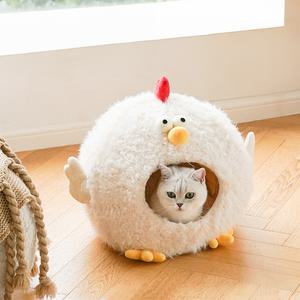 [ZEZE]고양이 강아지 꼬꼬 병아리 펫 하우스 고양이 숨숨집