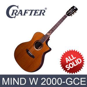크래프터 MIND W 2000-Gce 올솔리드 EQ장착 통기타