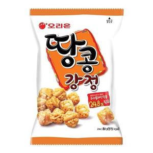 오리온 땅콩강정 80gx6개.