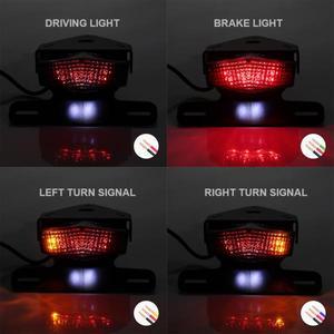 790 890 DUKE/R  바이크 오토바이 번호판 홀더 LED 방향 지시등 후미등 브레이크 램프 점멸기 펜더 제거기
