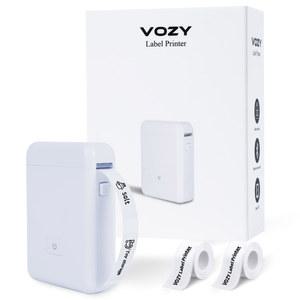 포토 프린터 VOZY HP2 라벨 메이커 기계 테이프 포함 휴대용 블루투스 스마트폰 핸드헬드 스티커 미니 라벨러